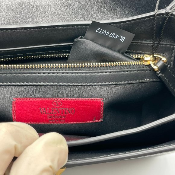 Brand New Classic B-Rockstud Flap Chain Leather Large Crossbody Shoulder Bag - Picture 13 of 13